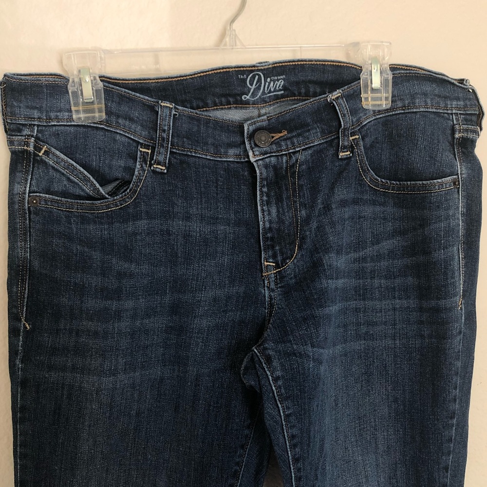 Old navy Diva dark wash jeans size 16 Regular